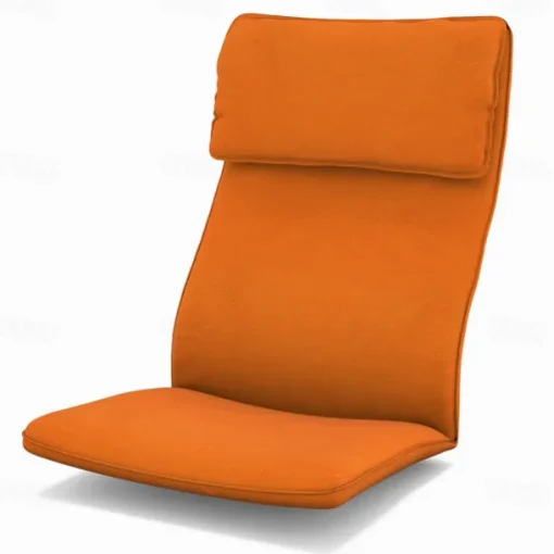 Velvet Chair Cushion Cover Solid Color with Pillowcase POcover LITB PRIME cover