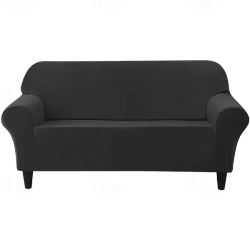 Velvet Full Cover Sofa Cover Couch Cover Plush and Stretchable All-Inclusive Soft and Durable Fabric - Easy to Install Clean - Perfect for Protecting and Enhancing Your Sofa