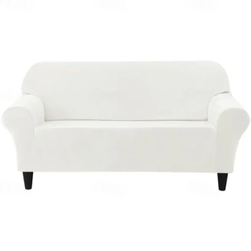 Velvet Full Cover Sofa Cover Couch Cover Plush and Stretchable All-Inclusive Soft and Durable Fabric - Easy to Install Clean - Perfect for Protecting and Enhancing Your Sofa