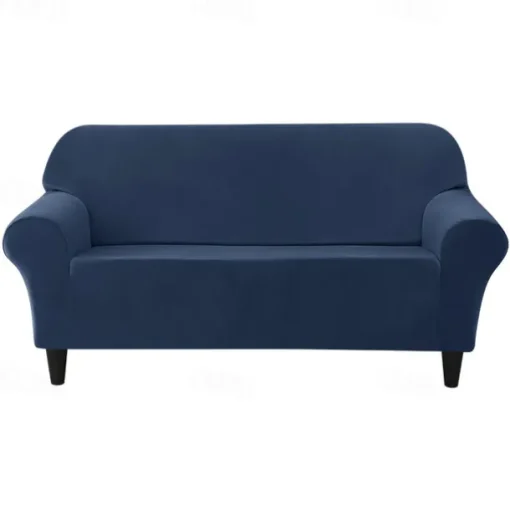 Velvet Full Cover Sofa Cover Couch Cover Plush and Stretchable All-Inclusive Soft and Durable Fabric - Easy to Install Clean - Perfect for Protecting and Enhancing Your Sofa
