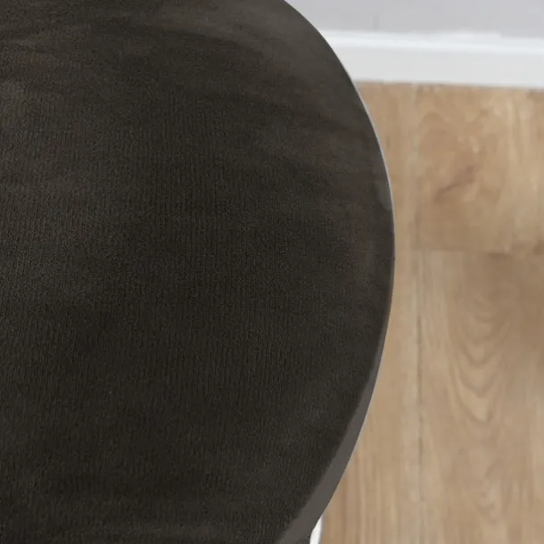 Velvet Round Bar Stool Seat Covers Pub Counter Stool Chair Slipcover Square Swivel Barstool Elastic Bar Chair Covers Washable Cushion Cover for Coffe Party Bar Restrant