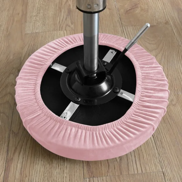 Velvet Round Bar Stool Seat Covers Pub Counter Stool Chair Slipcover Square Swivel Barstool Elastic Bar Chair Covers Washable Cushion Cover for Coffe Party Bar Restrant