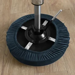 Velvet Round Bar Stool Seat Covers Pub Counter Stool Chair Slipcover Square Swivel Barstool Elastic Bar Chair Covers Washable Cushion Cover for Coffe Party Bar Restrant