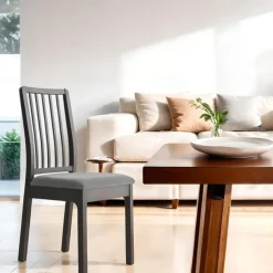 Velvet Seat Covers for Dining Room Burgundy Stretch Fitted Dining Room Upholstered Chair Seat Cushion Cover, Removable Washable Furniture Protector Slipcovers with Ties