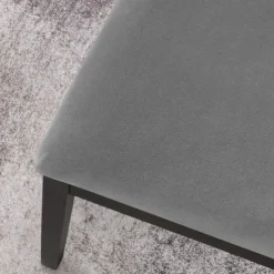 Velvet Seat Covers for Dining Room Burgundy Stretch Fitted Dining Room Upholstered Chair Seat Cushion Cover, Removable Washable Furniture Protector Slipcovers with Ties