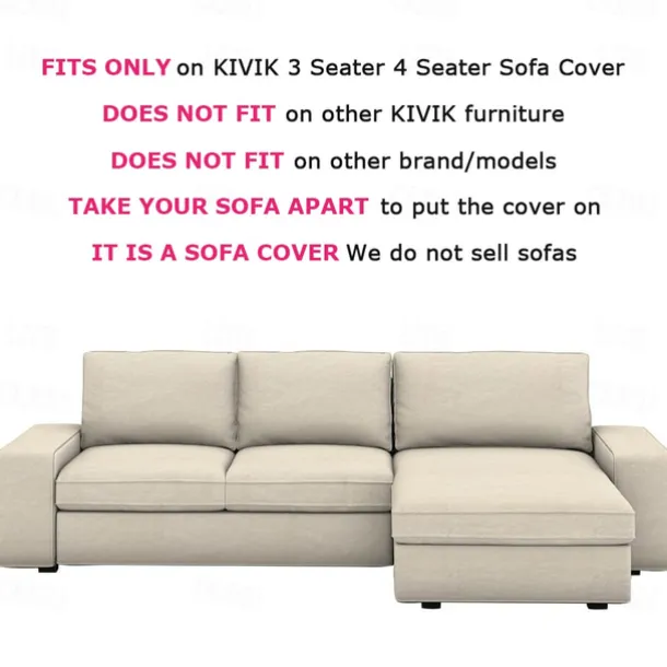 Velvet Sofa Cover 3 Seater 4 Seater with Armrests L Shaped Solid Color Quilted Velvet Slipcovers KIVcover LITB PRIME cover