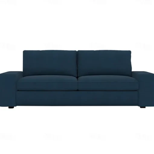 Velvet Sofa Cover of 3-Seater Slipcovers Solid Color Quilted Velvet KIVcover LITB PRIME cover