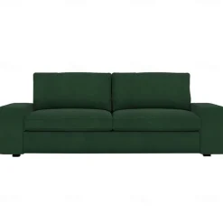 Velvet Sofa Cover of 3-Seater Slipcovers Solid Color Quilted Velvet KIVcover LITB PRIME cover