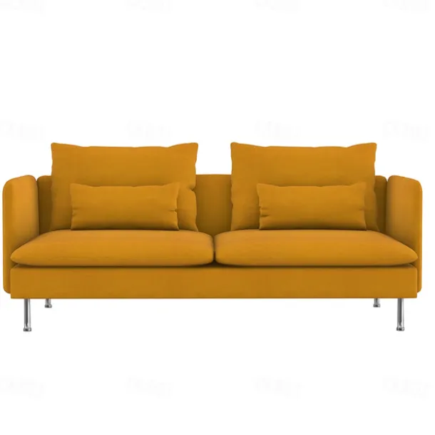 Velvet Sofa Cover Solid Color with Armrests Machine Washable and Dryable Velvet Slipcovers SODERcover LITB PRIME cover