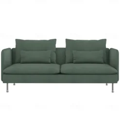 Velvet Sofa Cover Solid Color with Armrests Machine Washable and Dryable Velvet Slipcovers SODERcover LITB PRIME cover