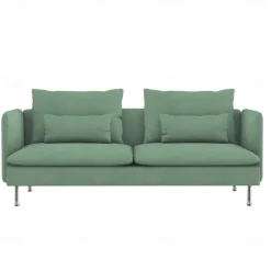 Velvet Sofa Cover Solid Color with Armrests Machine Washable and Dryable Velvet Slipcovers SODERcover LITB PRIME cover