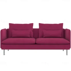 Velvet Sofa Cover Solid Color with Armrests Machine Washable and Dryable Velvet Slipcovers SODERcover LITB PRIME cover