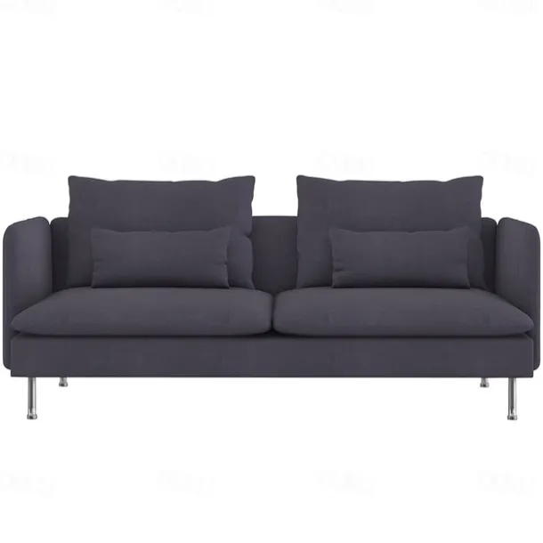 Velvet Sofa Cover Solid Color with Armrests Machine Washable and Dryable Velvet Slipcovers SODERcover LITB PRIME cover