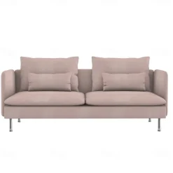 Velvet Sofa Cover Solid Color with Armrests Machine Washable and Dryable Velvet Slipcovers SODERcover LITB PRIME cover