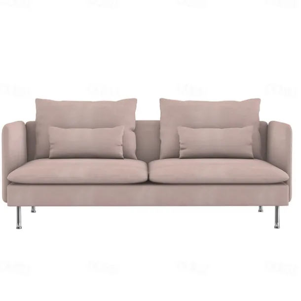 Velvet Sofa Cover Solid Color with Armrests Machine Washable and Dryable Velvet Slipcovers SODERcover LITB PRIME cover