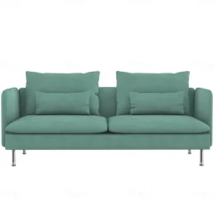 Velvet Sofa Cover Solid Color with Armrests Machine Washable and Dryable Velvet Slipcovers SODERcover LITB PRIME cover