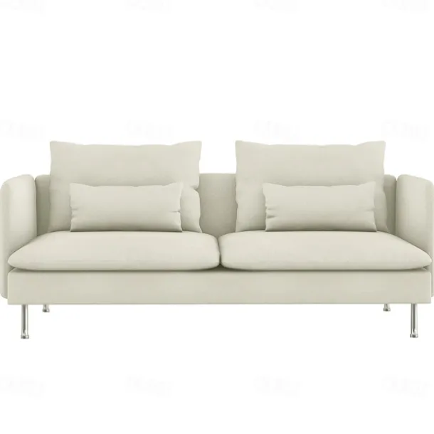 Velvet Sofa Cover Solid Color with Armrests Machine Washable and Dryable Velvet Slipcovers SODERcover LITB PRIME cover