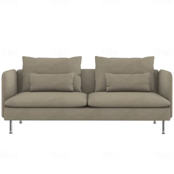 Velvet Sofa Cover Solid Color with Armrests Machine Washable and Dryable Velvet Slipcovers SODERcover LITB PRIME cover