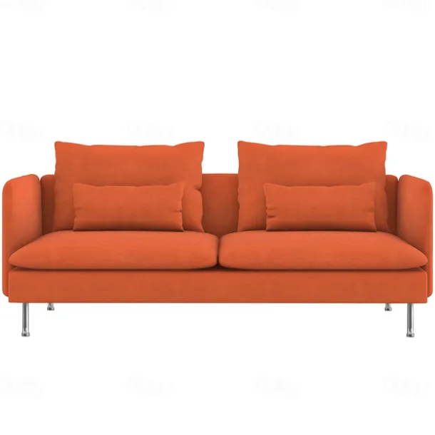 Velvet Sofa Cover Solid Color with Armrests Machine Washable and Dryable Velvet Slipcovers SODERcover LITB PRIME cover