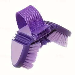 Versatile Soft Bristle Horse Brush - Bendable, Multi-Angle Grooming Tool for Horses, Cows - Ideal for Bathing and Cleaning