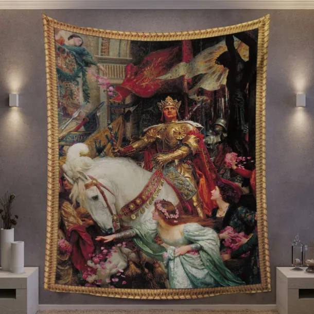 Victorian Hanging Tapestry Wall Art Decor Photograph Backdrop Blanket Curtain Home Bedroom Living Room Decoration