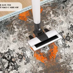 Vintage Boho Shaggy Hallway Runner Rug Soft, Non-Slip Washable Entryway Mat, Farmhouse Kitchen, Bathroom, Bedroom Area Carpet