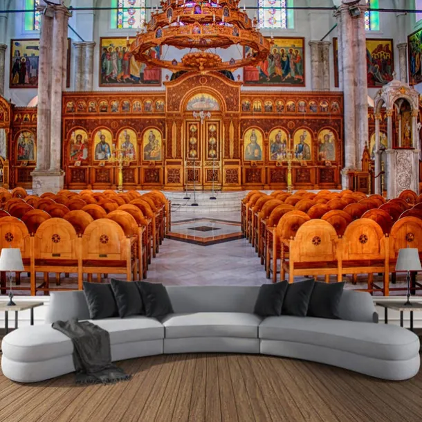 Vintage inside Castle Hanging Tapestry Wall Art Large Tapestry Mural Decor Photograph Backdrop Blanket Curtain Home Bedroom Living Room Decoration