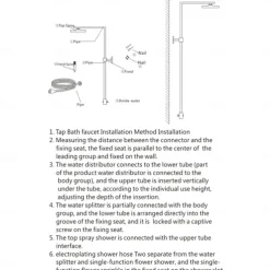 Vintage Shower Faucet Set, Shower System 8