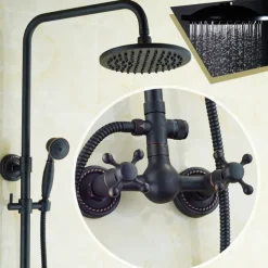 Vintage Shower Faucet Set, Shower System 8