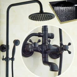 Vintage Shower Faucet Set, Shower System 8