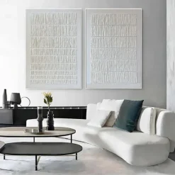 Wabi-Sabi art hand painted Wall Art Beige white Texture Painting handmade Beige 3D Plaster Wall Art Contemporary Art Minimalist painting Wall Art Modern Wall Decor paintings