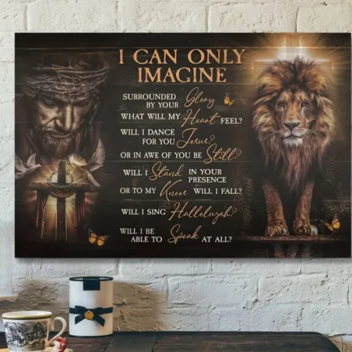 Wall Art Canvas Lion of Judah Jesus Christ Prints and Posters Pictures Decorative Fabric Painting For Living Room Pictures No Frame