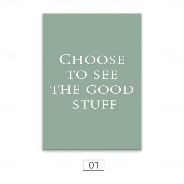 Wall Art Canvas Prints Painting Artwork Picture Green Plant Floral Home Decoration Decor Rolled Canvas No Frame Unframed Unstretched