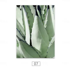 Wall Art Canvas Prints Painting Artwork Picture Green Plant Floral Home Decoration Decor Rolled Canvas No Frame Unframed Unstretched