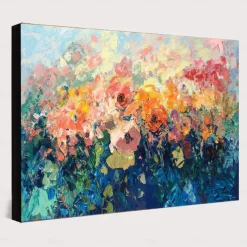 Wall Art Canvas Prints Painting Artwork Picture Abstract Knife PaintingFlower Landscape Home Decoration Decor Rolled Canvas No Frame Unframed Unstretched