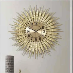 Wall Clock for Living Room Decor Wall Clock for Kitchen - 24 inch (60 CM) Wall Clock Decorative - Battery Operated Analog Large Clock