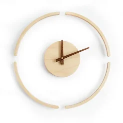 Wall Clocks Wall Large Wall Clocks Suspension Wall Clock Simple Wooden Hanging Clock Creative Silent Clock Decor Wall Decorative Home Decor 14 Inch