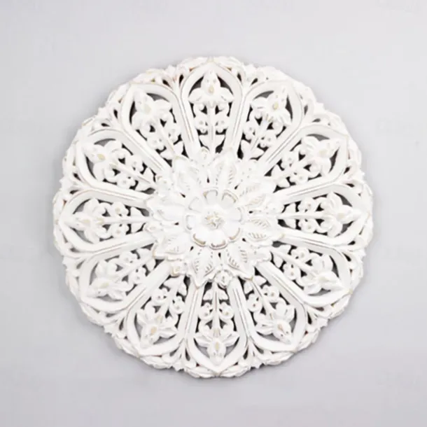 Wall Decoration Wall Hanging European Retro 3D Three-Dimensional Hanging Board Density Board Crafts Texture Relief Decorative Embossing