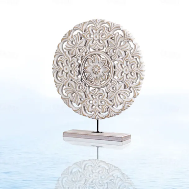 Wall Decoration Wall Hanging European Retro 3D Three-Dimensional Hanging Board Density Board Crafts Texture Relief Decorative Embossing