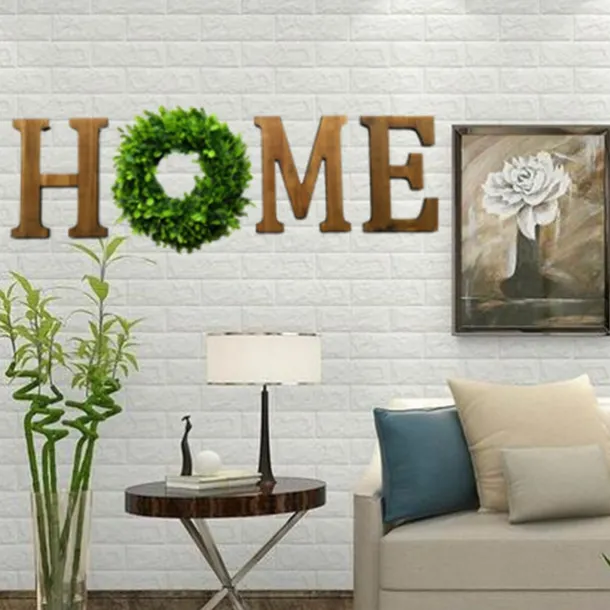 Wall Decoration Wooden Home Home Letter Wall Decoration Retro Decoration Wall Pendant Cafe Restaurant Living Room