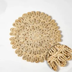 Wall Hanging Bohemian Gourd Grass Rattan Wall Decoration Round Ceiling Pendant Living Room Bedroom Study