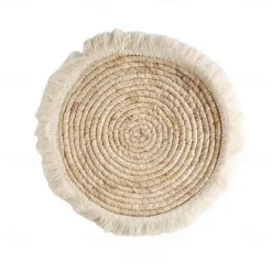 Wall Hanging Bohemian Gourd Grass Rattan Wall Decoration Round Ceiling Pendant Living Room Bedroom Study