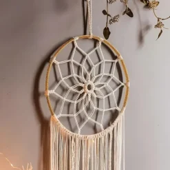 Wall Hanging Dream Catcher Woven Wall Dream Catcher Handmade Boho Dream Catcher Tassels Decoration Home Decoration Crafts