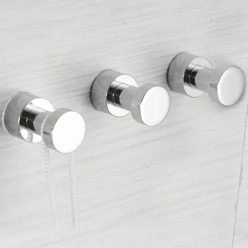 Wall Hooks for Coats,Brass Wall Mounted Bathroom Towel Hooks Robe Hooks 3PCS/5PCS(Golden)