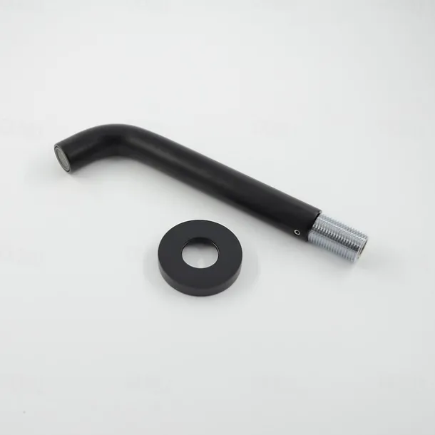 Wall Mounted Bathroom Sink Faucet,Bronze Retro Black Oil-rubbed Bronze One Hole Bath Taps