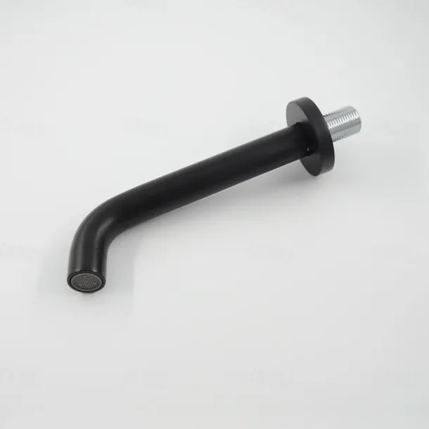 Wall Mounted Bathroom Sink Faucet,Bronze Retro Black Oil-rubbed Bronze One Hole Bath Taps