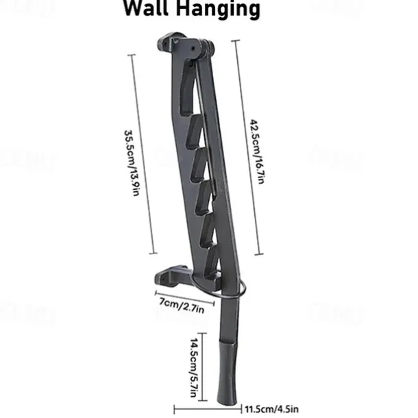 Wall Mounted Kindling Splitter Log Splitter Portable Metal Manual Fire Wood Kindling Splitter, Hand Sturdy Firewood Cutter, Heavy Duty Firewood Crackers Wedge for Indoor or Outdoor