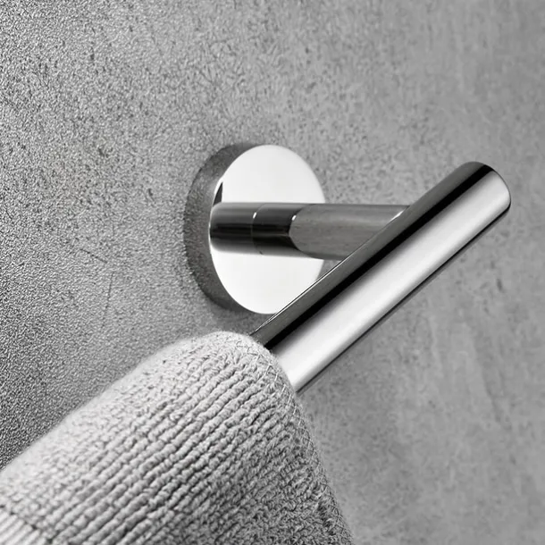 Wall Mounted Towel Rail Towel Bar Stainless Steel Bathroom Shelf Single Rod Wall Mounted New Desig 1 pc 30/40/45/50/60cm