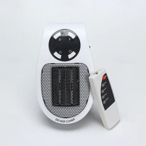 Wall Space Heater, Portable Electric Heater with Programmable Adjustable Thermostat, Overheat Protection, Precise LED Display, Heater for Office Dorm Room