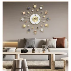 Watch Wall Clock Living Room Personality European Fashion Clock Household 20 inch